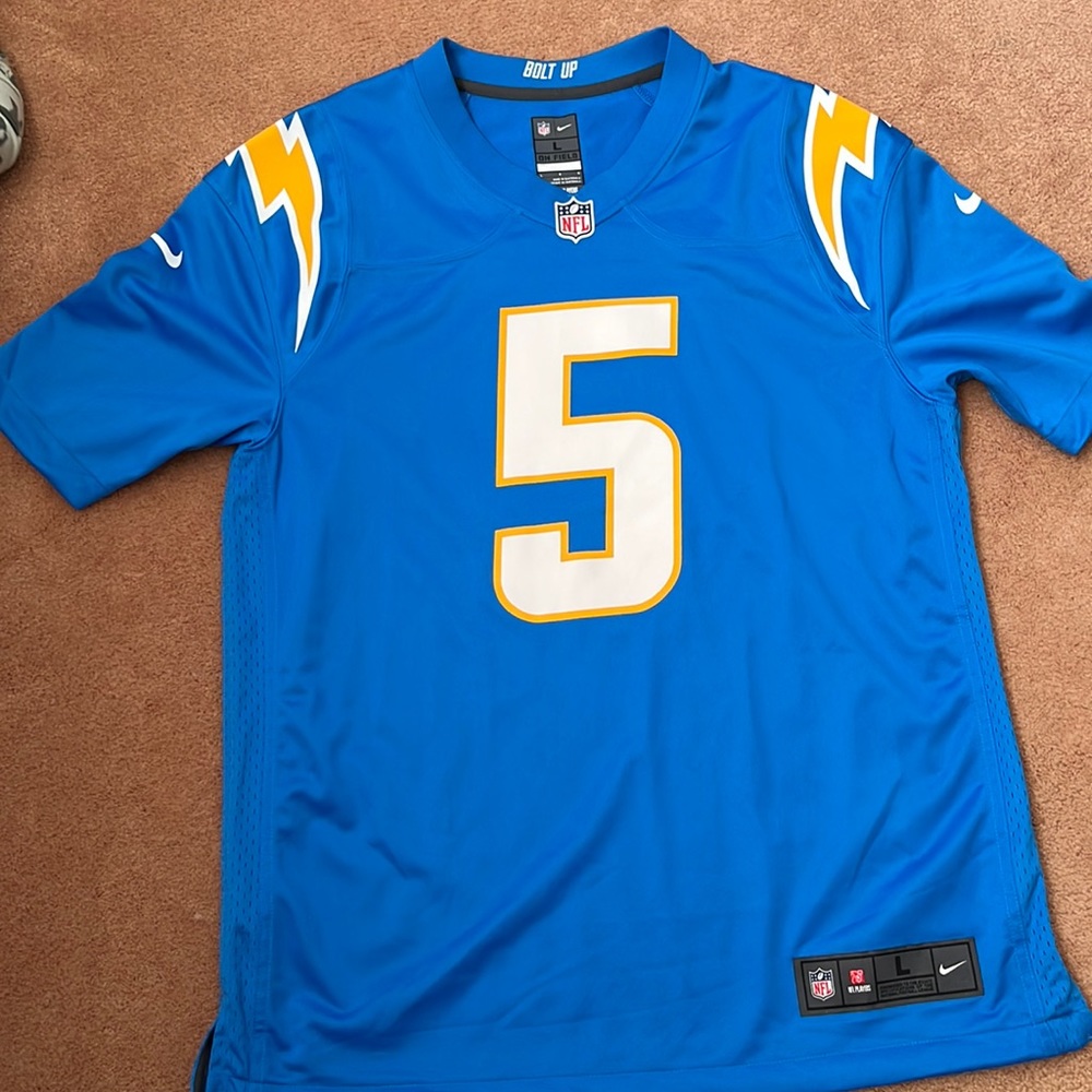 Taylor chargers jersey